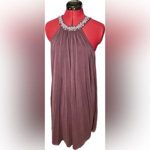 Blue Rain modal shift dress